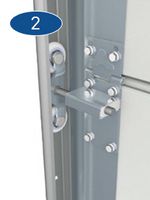 Compacte zijscharnieren