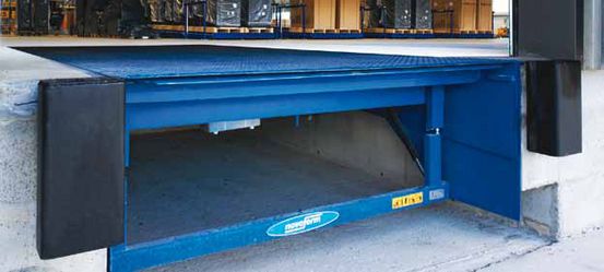 Dockleveller vooraanzicht