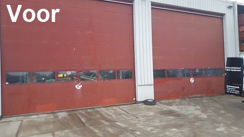 overheaddeur toe aan renovatie